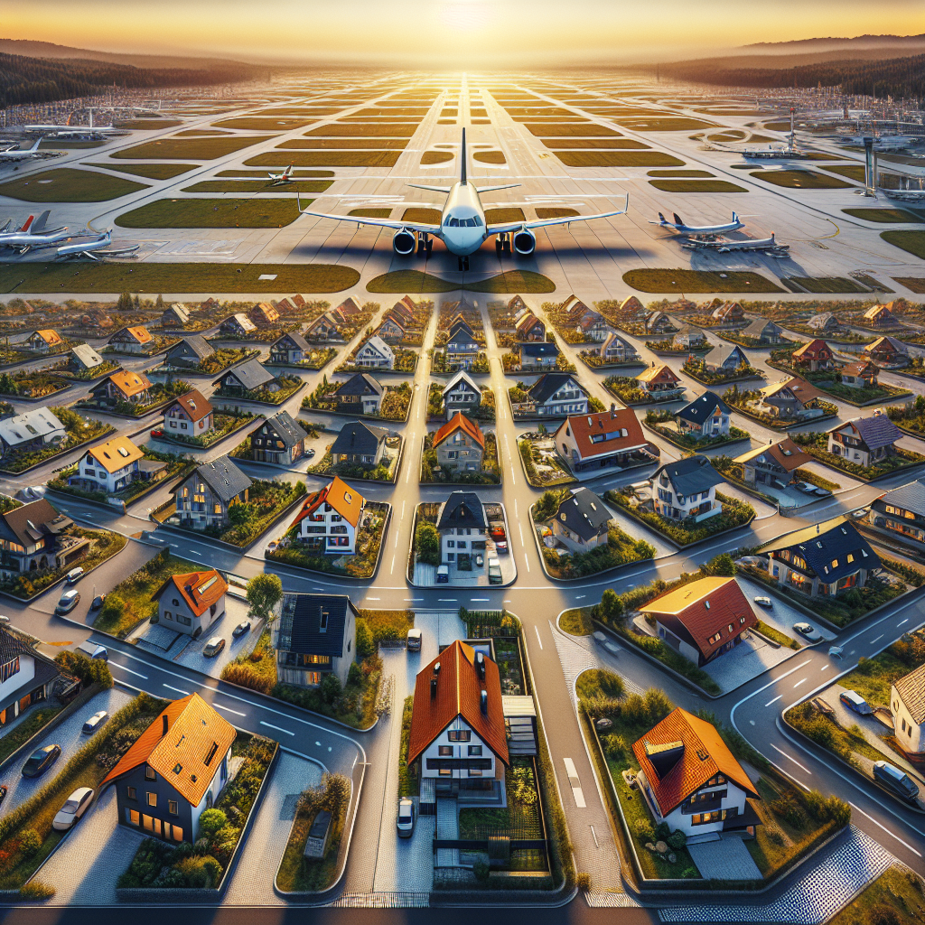 Einfluss von Flughafennähe auf Immobilienwert